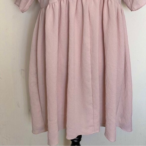 Wilfred Aritzia Women's Dress Babydoll Sz  XS Y2K Soft Girl Boho, Bohemian Pink - Picture 7 of 12